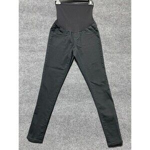 Indigo Blue Jeans Maternity Women's Size M Black